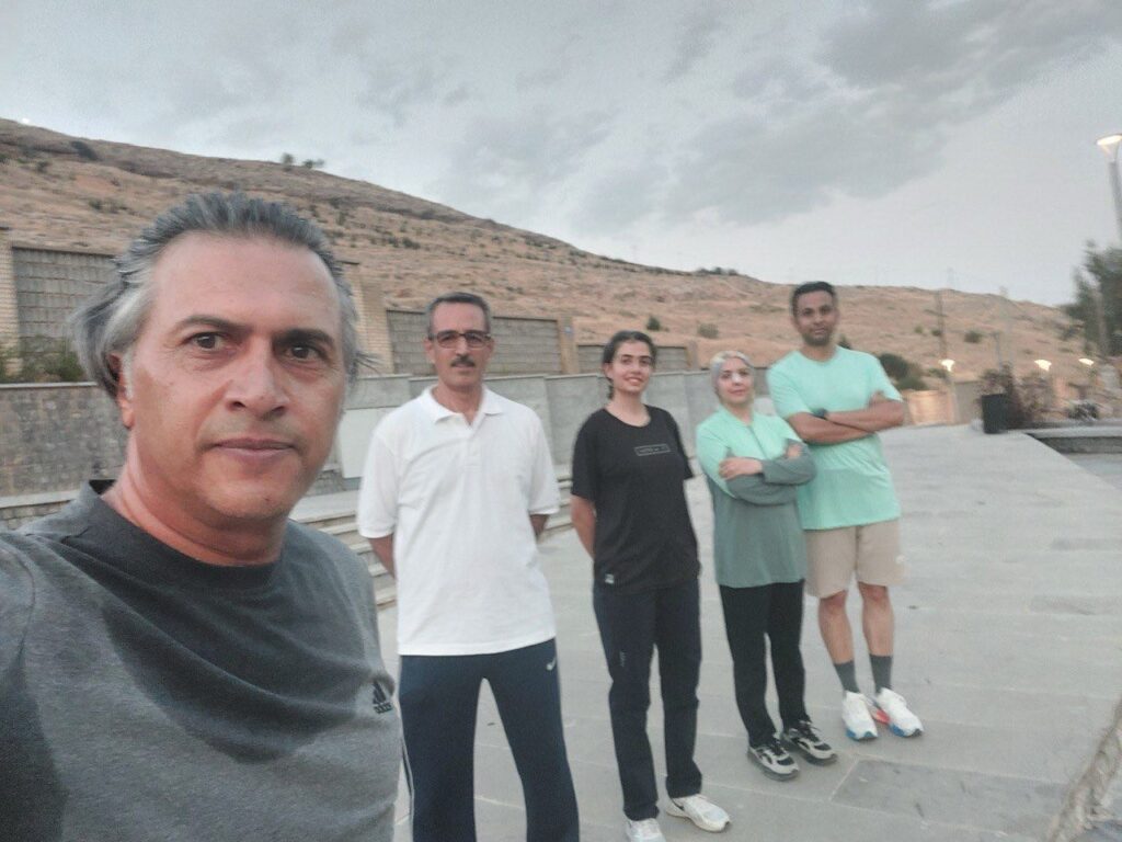 تمرین آمادگی جسمانی و دو